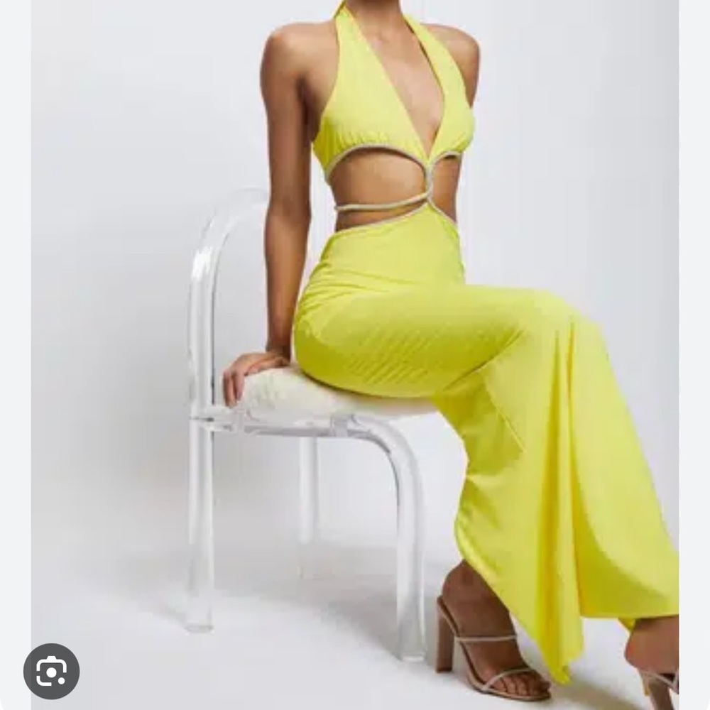 Size small Meshki yellow midi